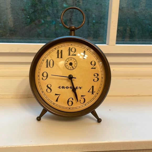 Crosley Accents Crossy Vintage Wind Up Clock Poshmark